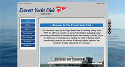 Desktop Screenshot of everettyachtclub.com